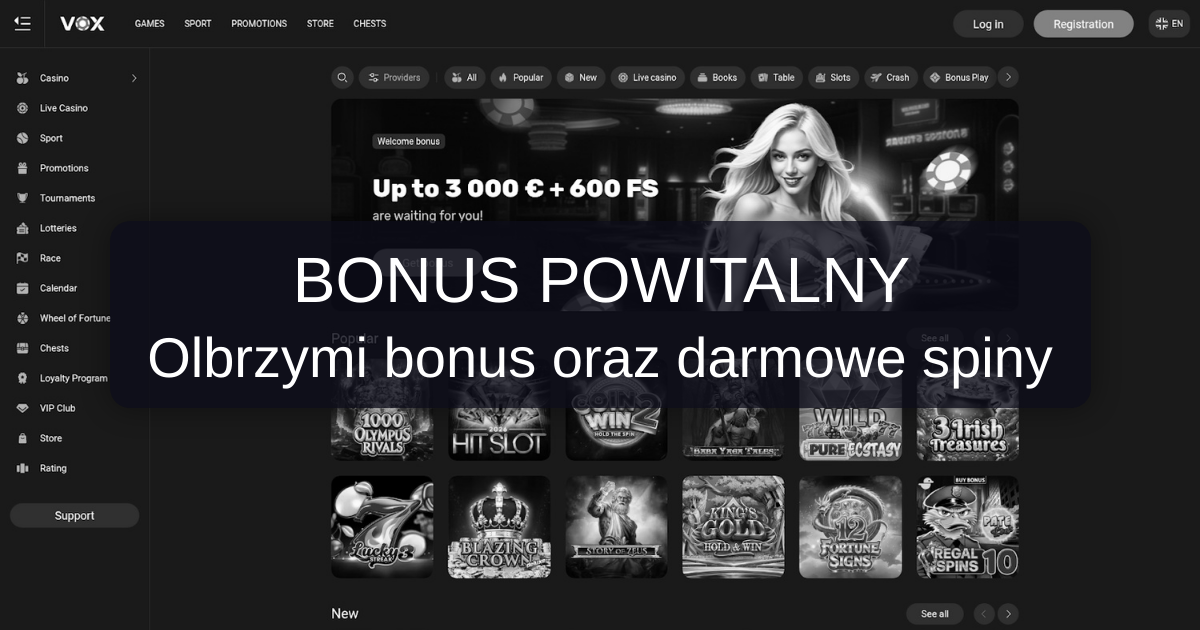 Vox Casino bonus - Odkryj wyjątkowe okazje!